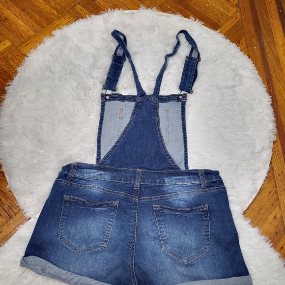 Wax Jean Pants & Jumpsuits Wax Jeans Shorts Denim Overalls Sz L